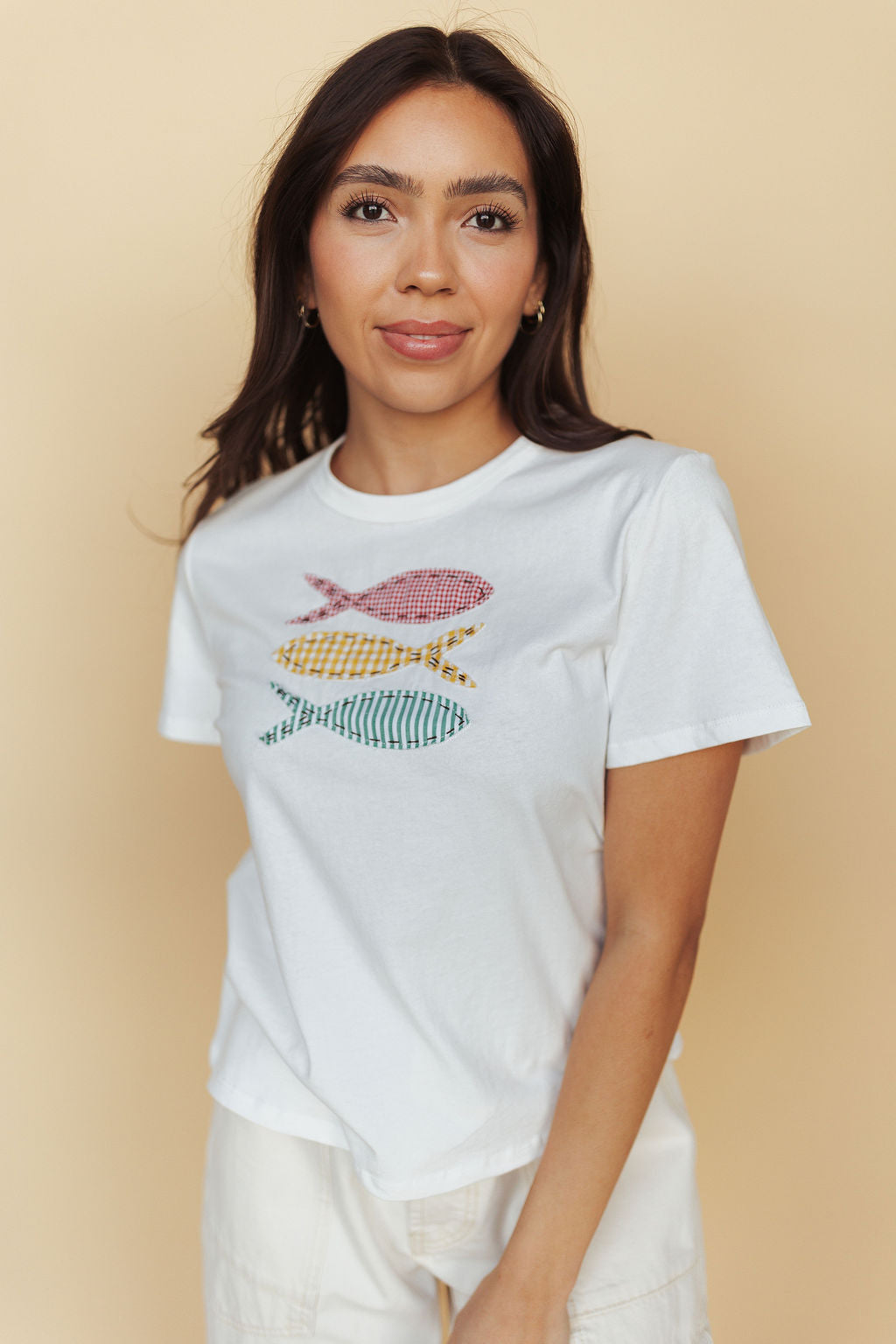 Fish Patchwork Tee Main image
