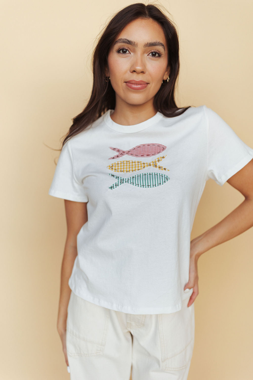 Fish Patchwork Tee