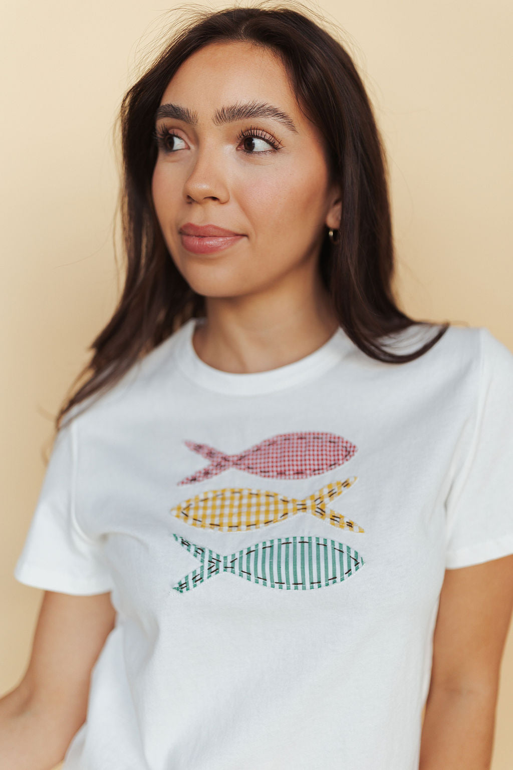 Fish Patchwork Tee Secondary image