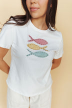 Fish Patchwork Tee