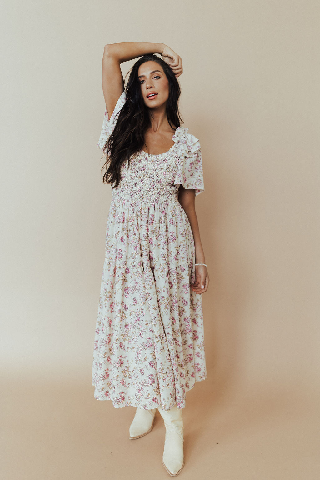 Penelope Floral Midi
