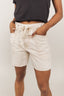 Joey Barrel Shorts in Cream
