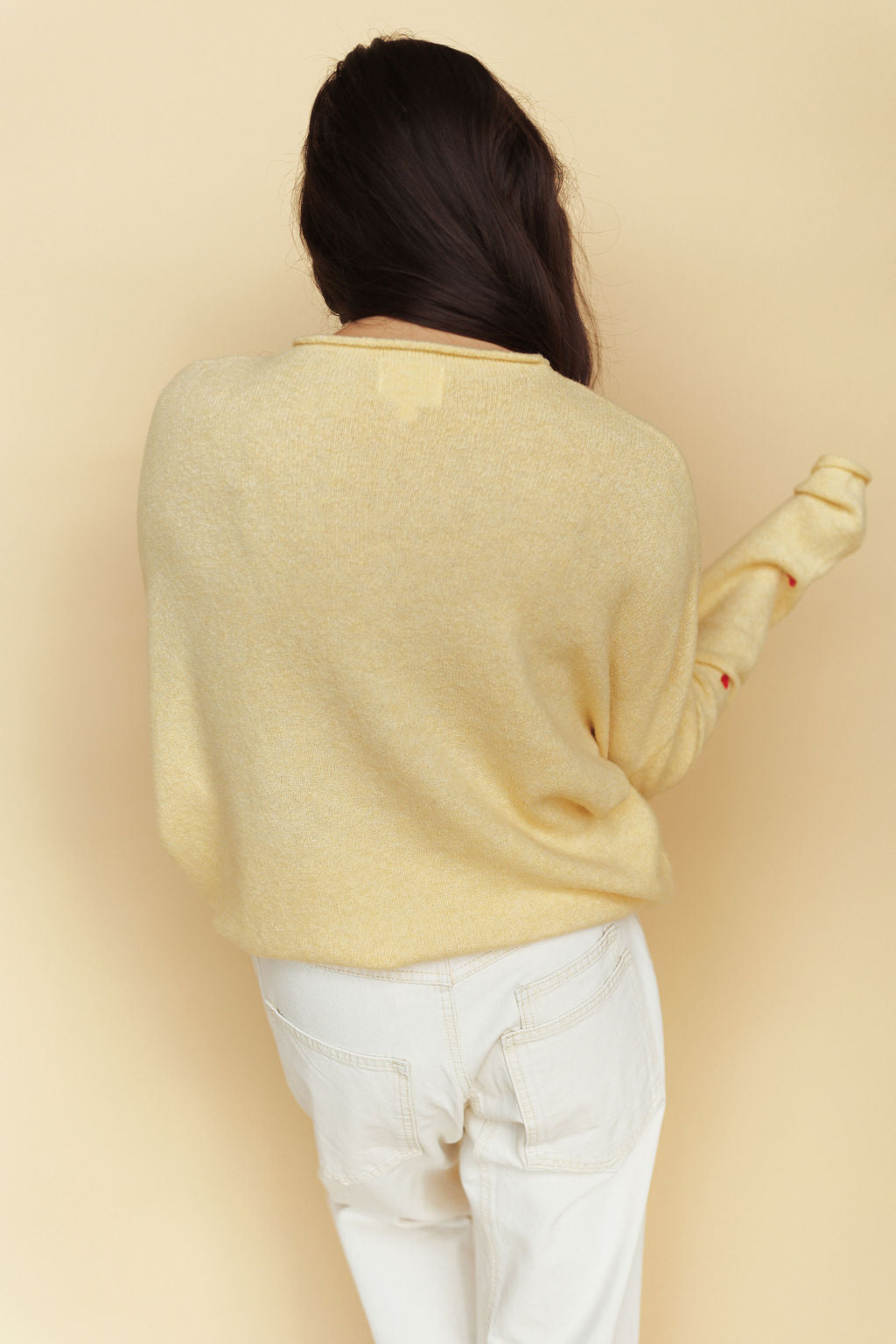 FINAL SALE - Piper Embroidered Cardigan in Honey