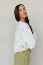 Petunia Eyelet Blouse