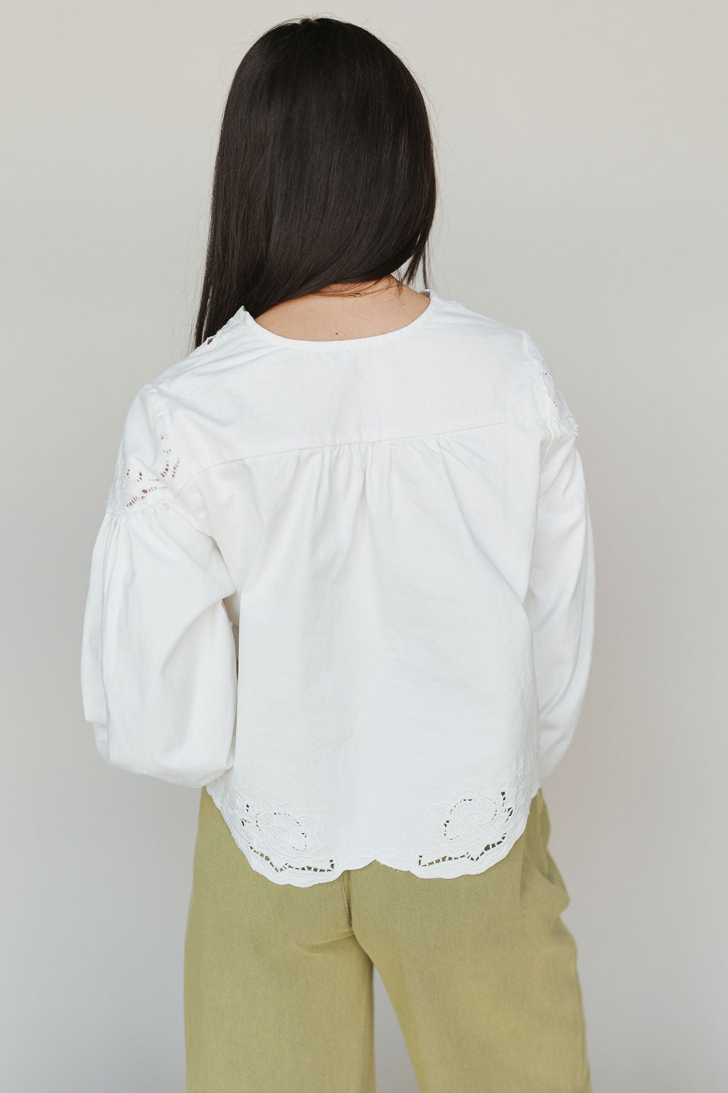 Petunia Eyelet Blouse