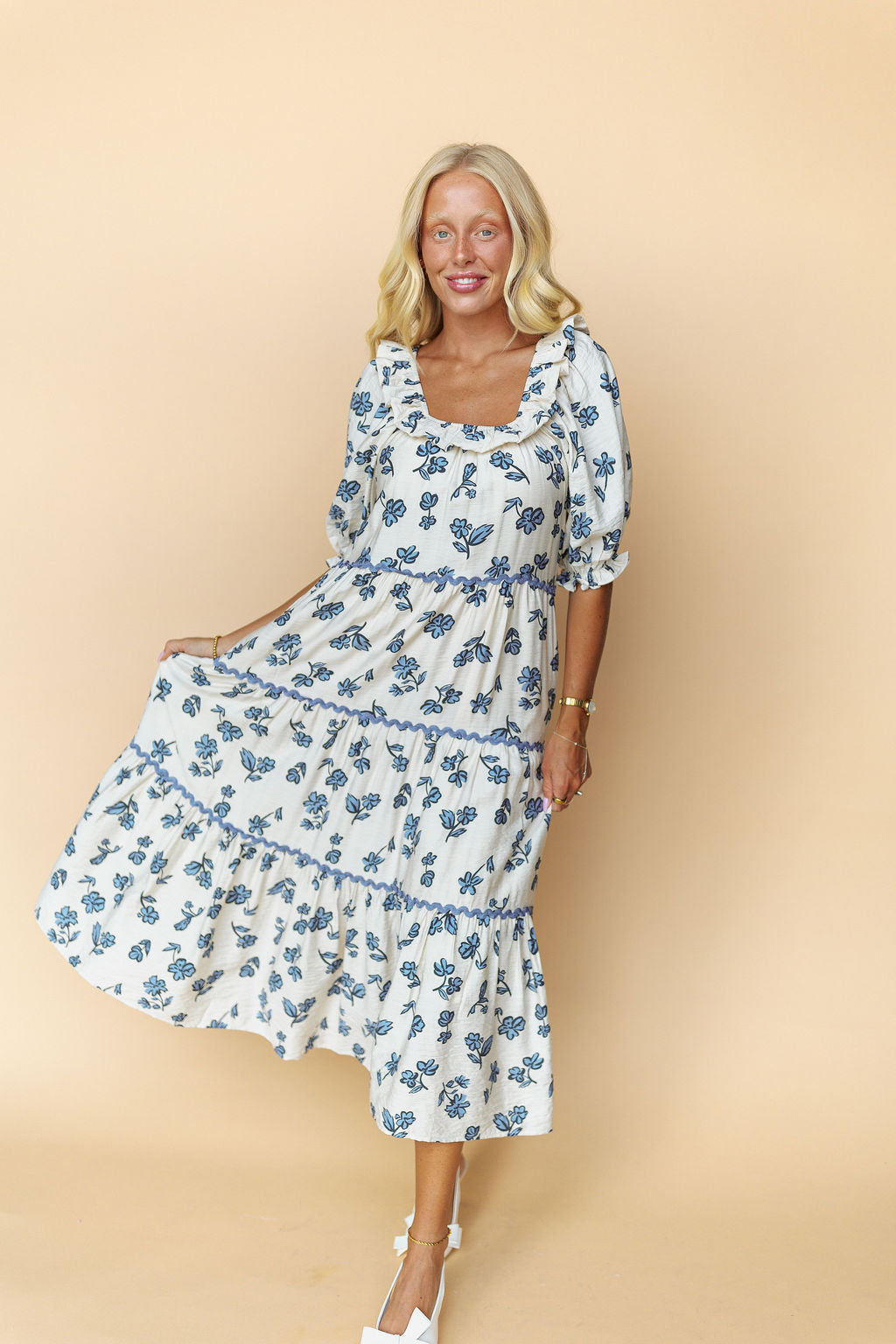 Falling For Blue Maxi