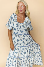 Falling For Blue Maxi