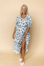 Falling For Blue Maxi
