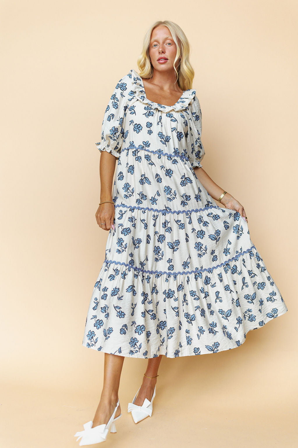 Falling For Blue Maxi