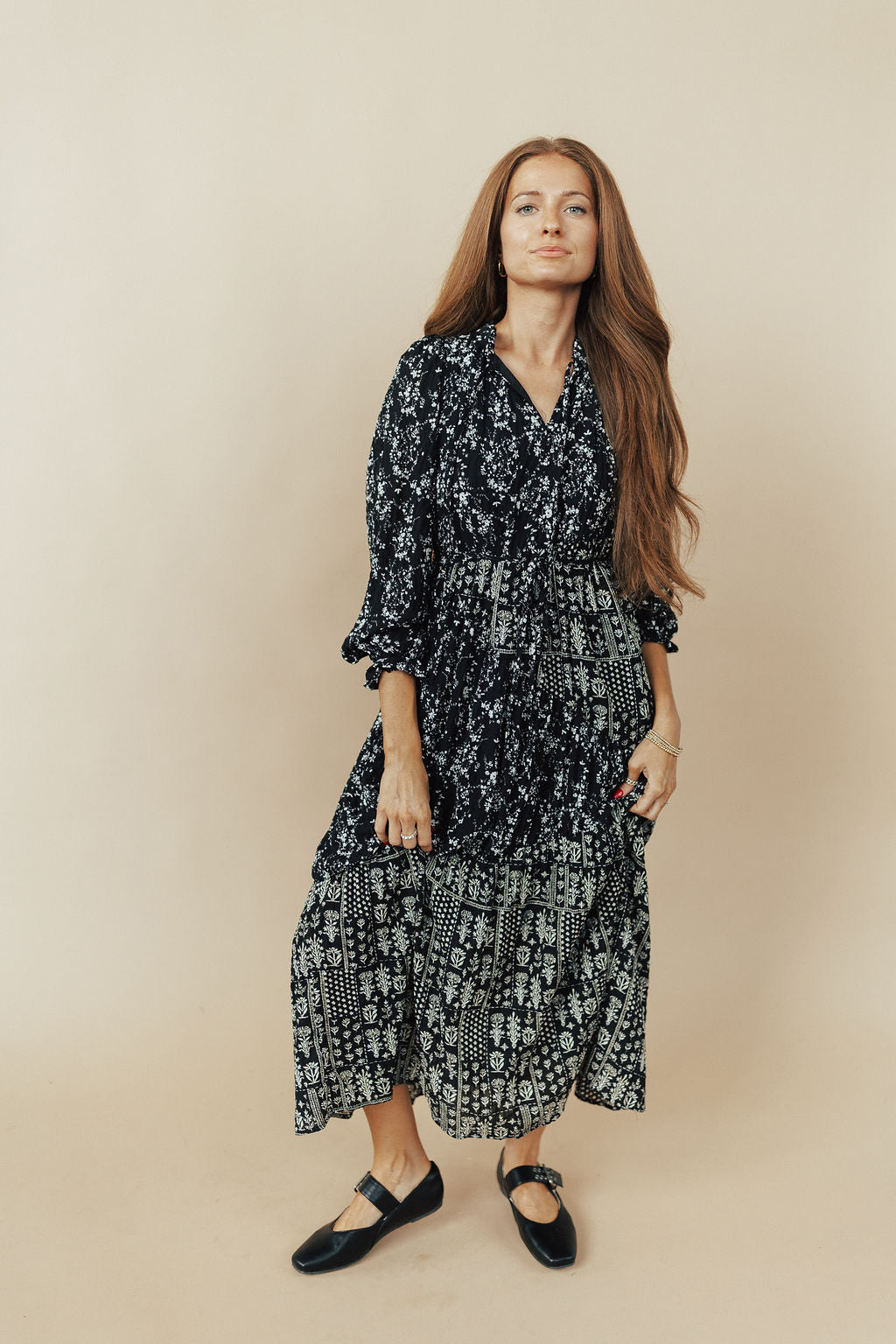 Miko Maxi in Black Main image