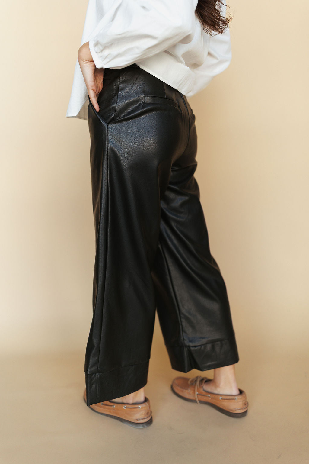 FINAL SALE - Harley Faux Leather Pants Secondary image