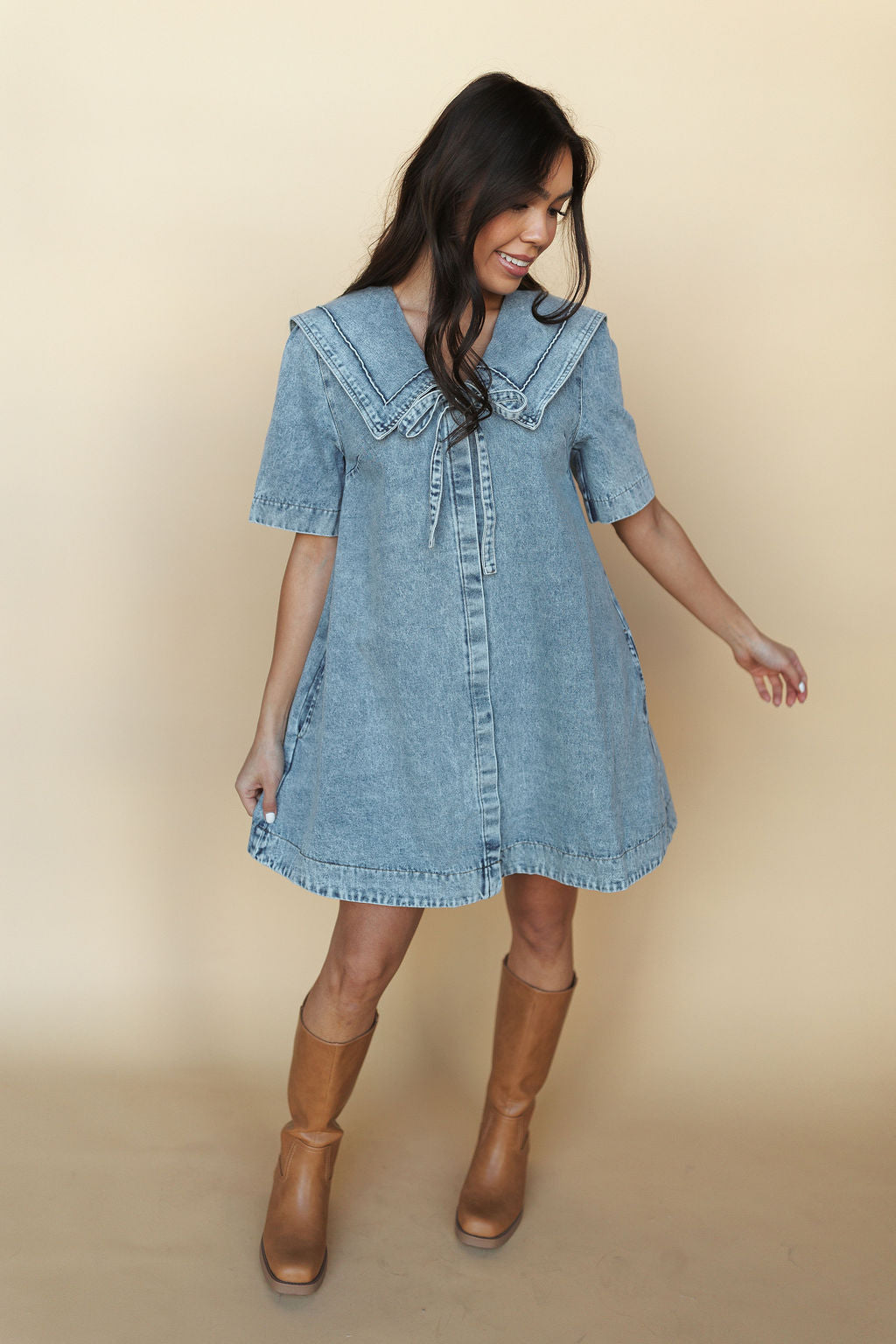 Harbor Belle Denim Dress