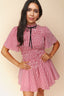 FINAL SALE - Little Red Gingham Dress in Red