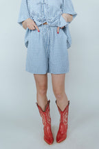 Blueberry Fields Gingham Shorts