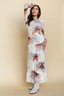 FINAL SALE - Ariana Mesh Maxi in Ivory
