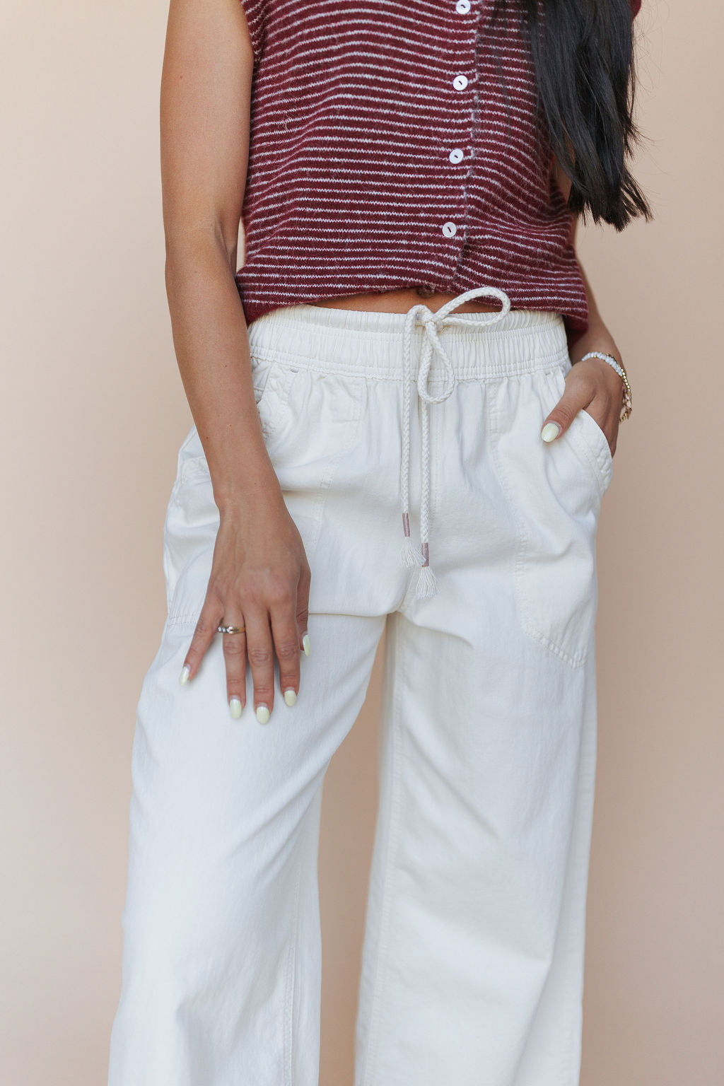 Free People Easy Peasy Pull On Jeans in Irie Secondary image