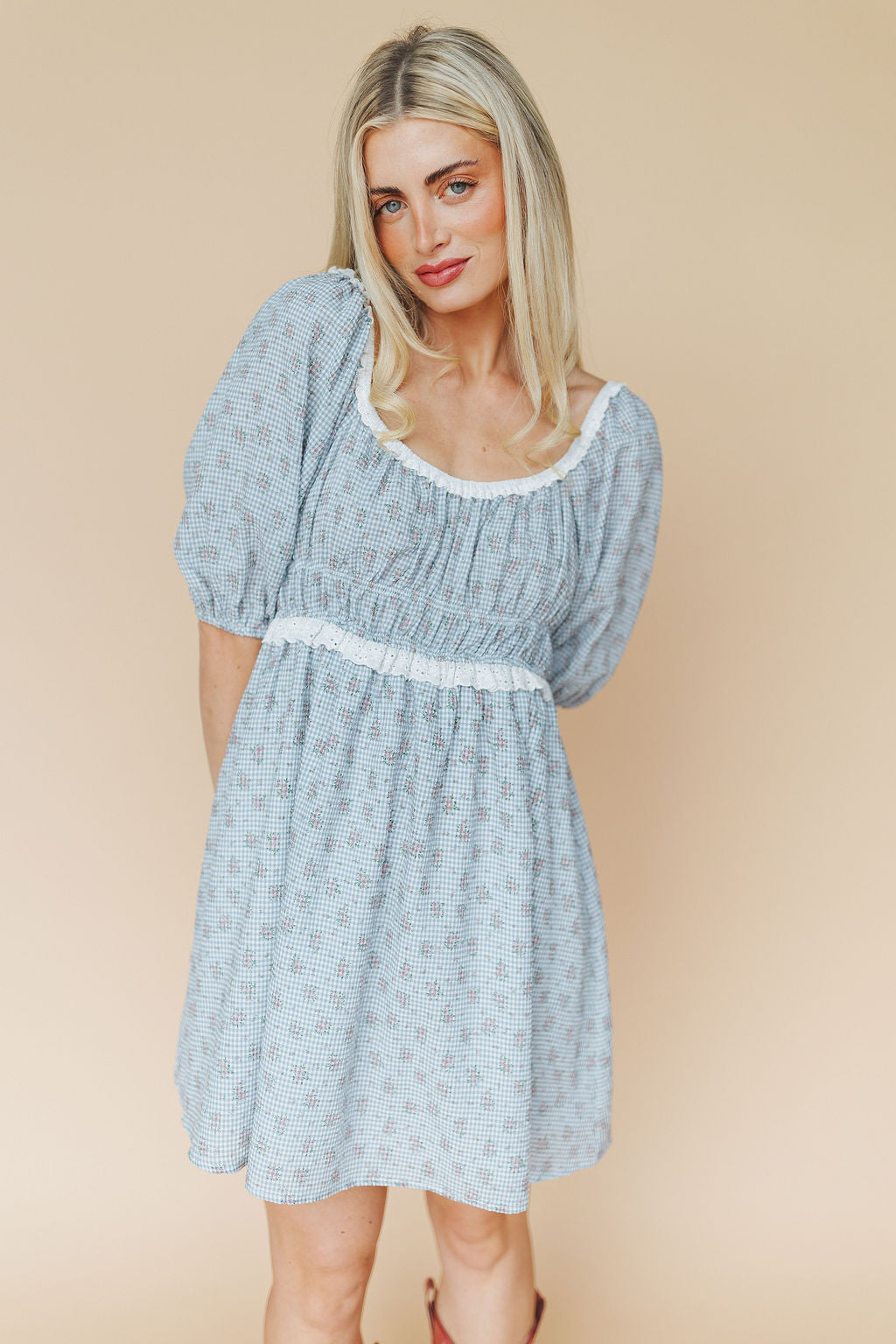 Capri Floral Dress Main image