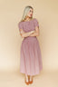 Vienna Gingham Maxi in Red