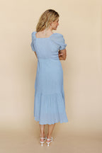 Sophia Midi in Blue