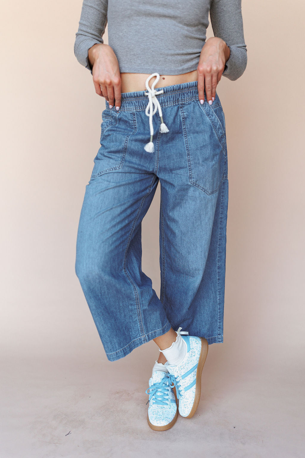 Free People Easy Peasy Pull On Jeans Main image