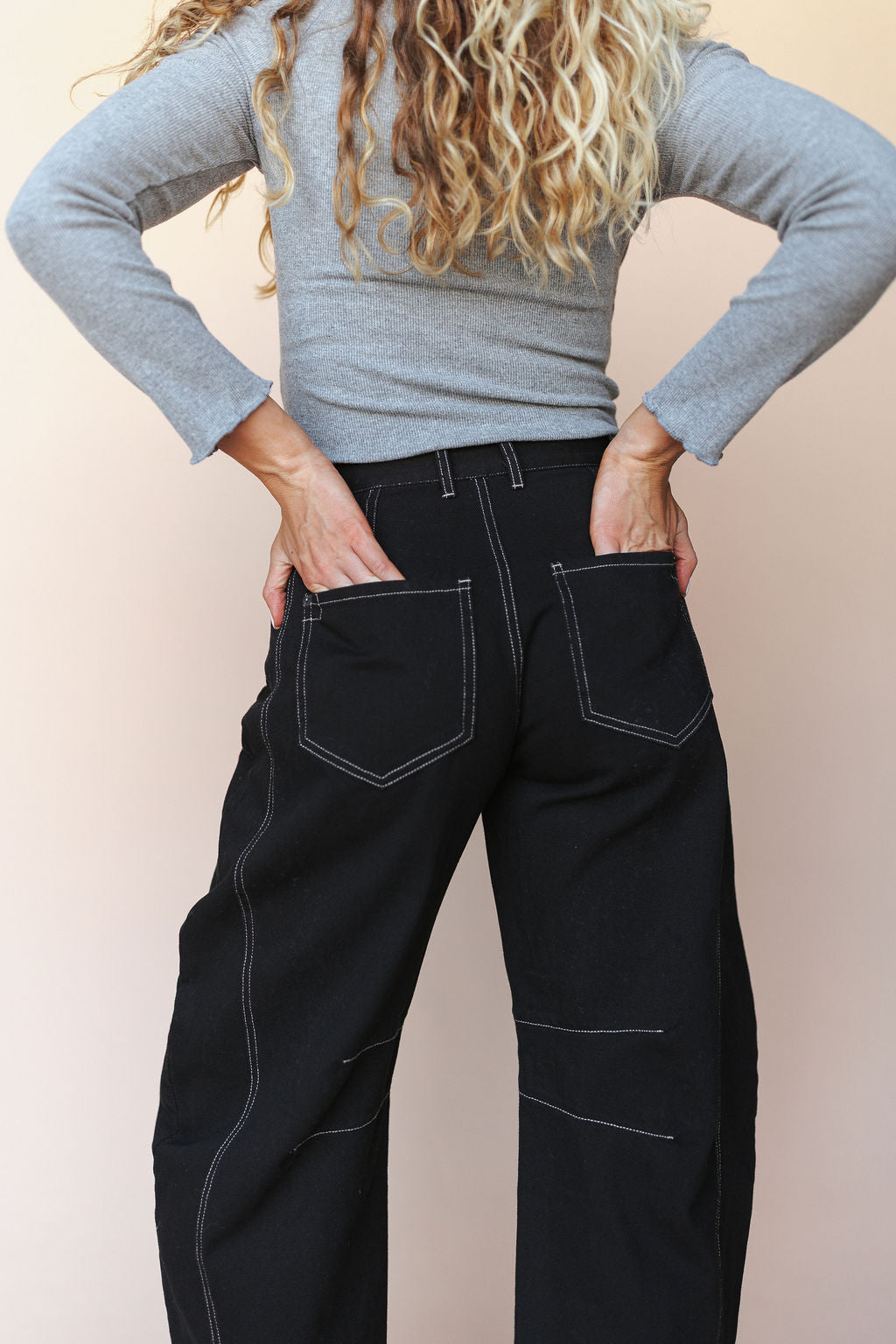 niko and… BELT BARREL DENIM Niko Black Barrel Jeans – Henly