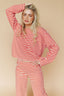 Lauren Stripe Long Sleeve in Red