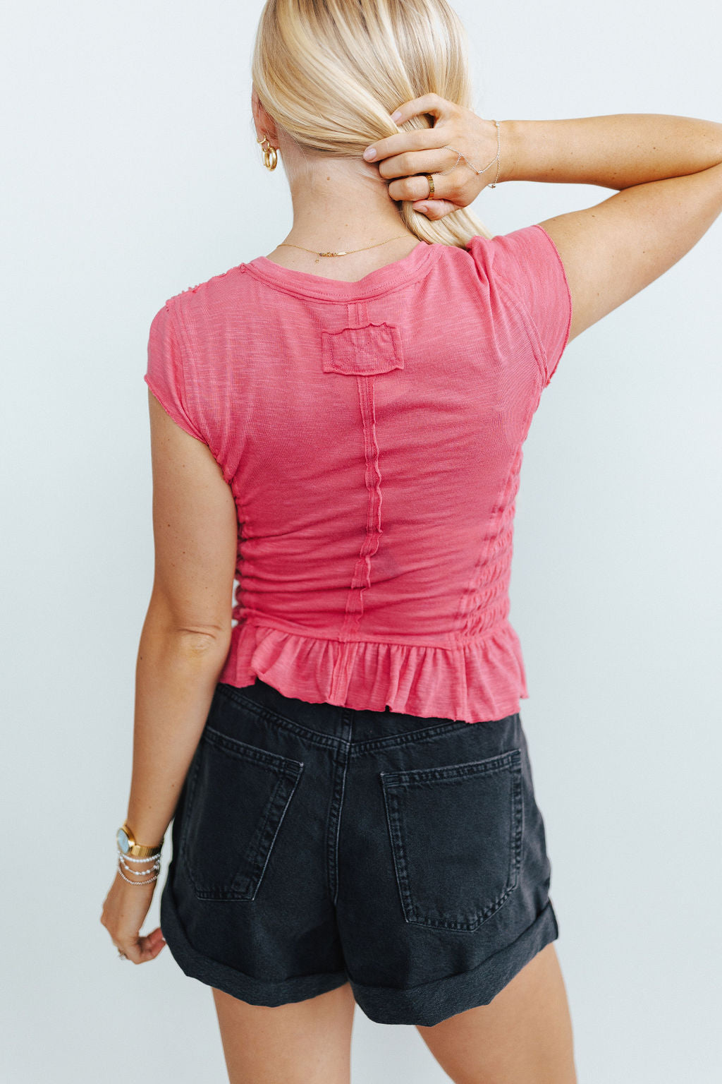 フリーピープル Free People Sylvie Tee レディース シャツ トップス Soothing Petal Free People Sylvie Tee in Soothing Petal – Henly