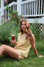 Floral Scalloped Shorts