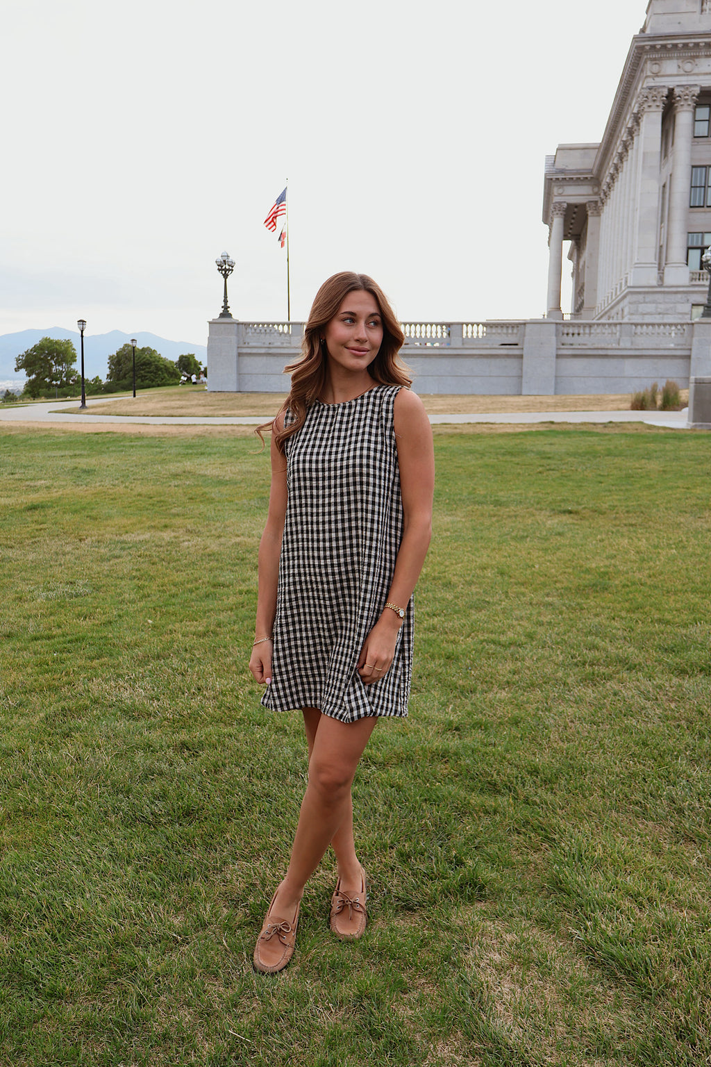 Sweet Annie Gingham Dress