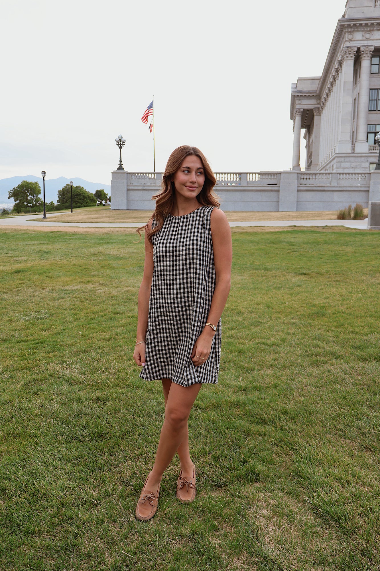 Sweet Annie Gingham Dress