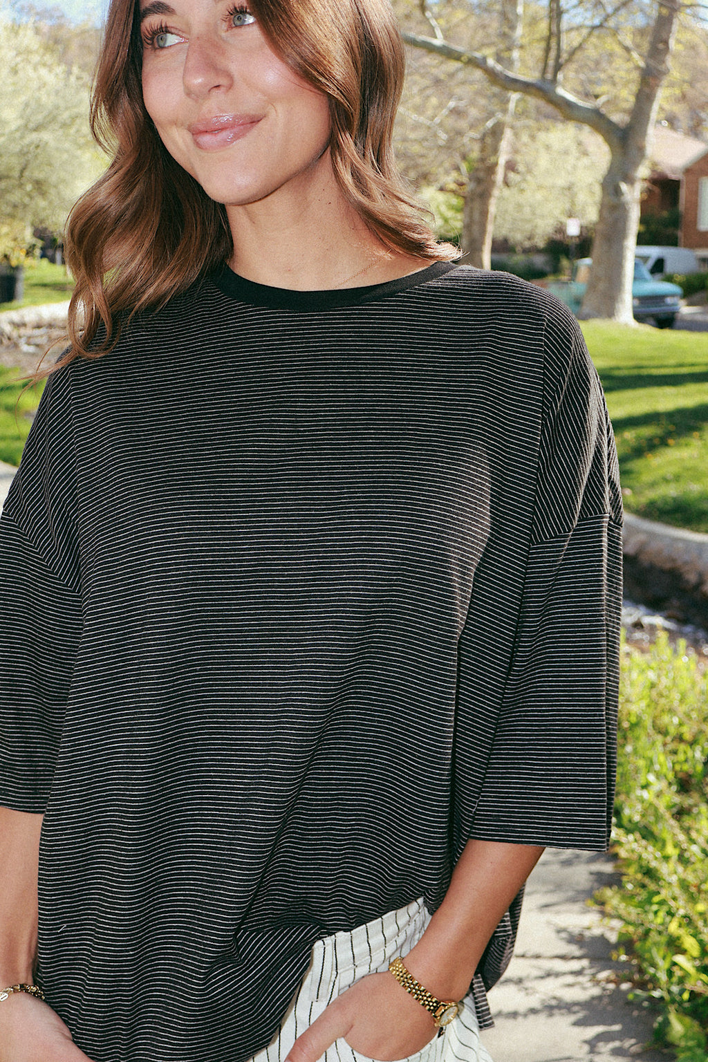 Hayden Stripe Tee