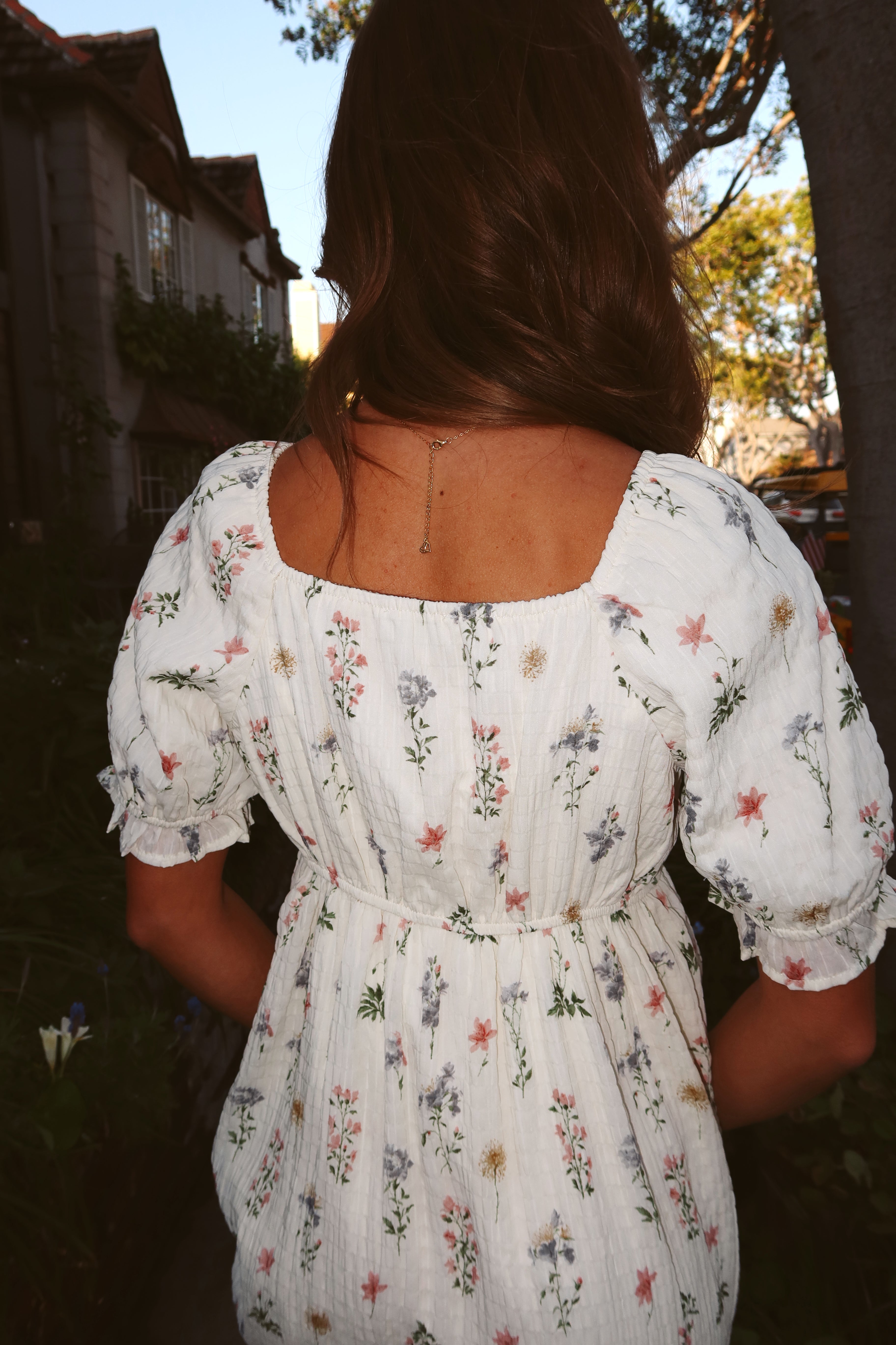 Fable Wildflower Crepe Midi