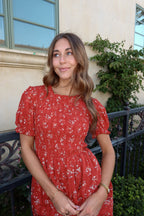 Marigold Smocked Midi