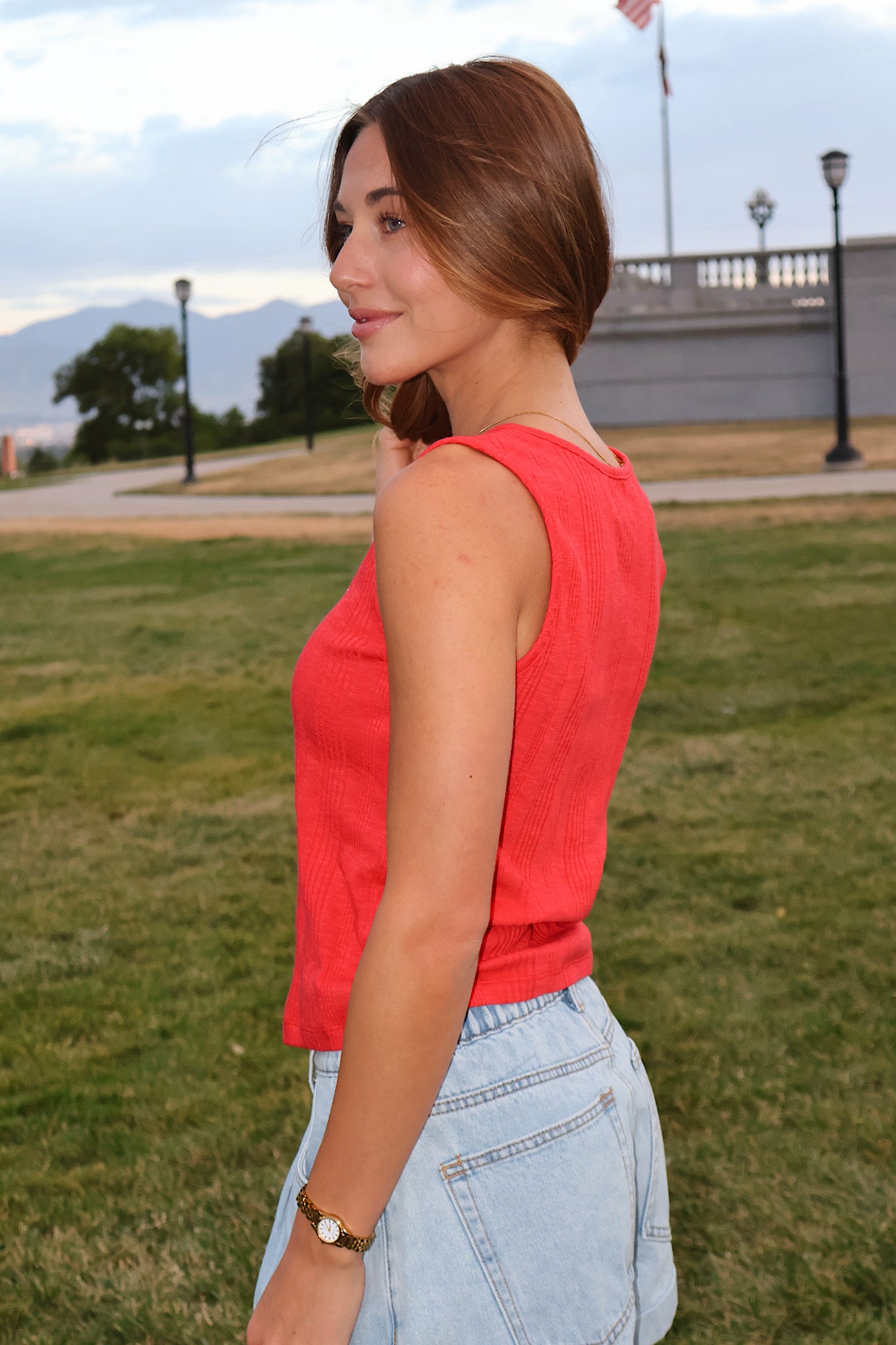 Josie Ribbed Tank