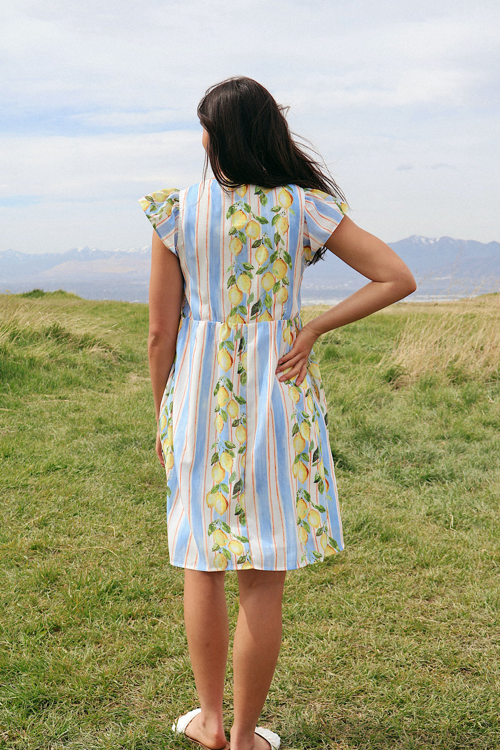 Citrus Stripe Dress