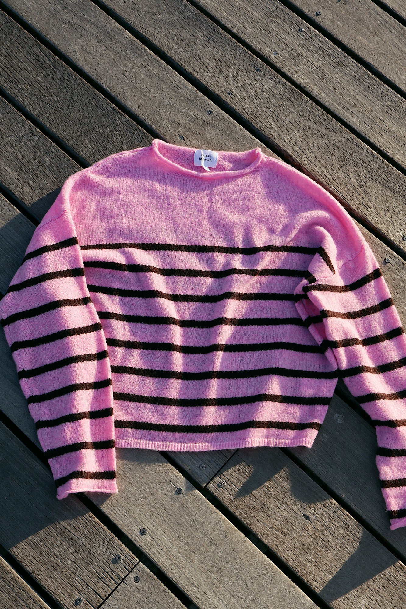 FINAL SALE - Piper Stripe Pullover Main image