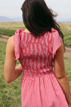 Dorothy Gingham Midi