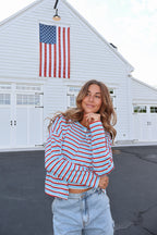 Libby Stripe Cardigan