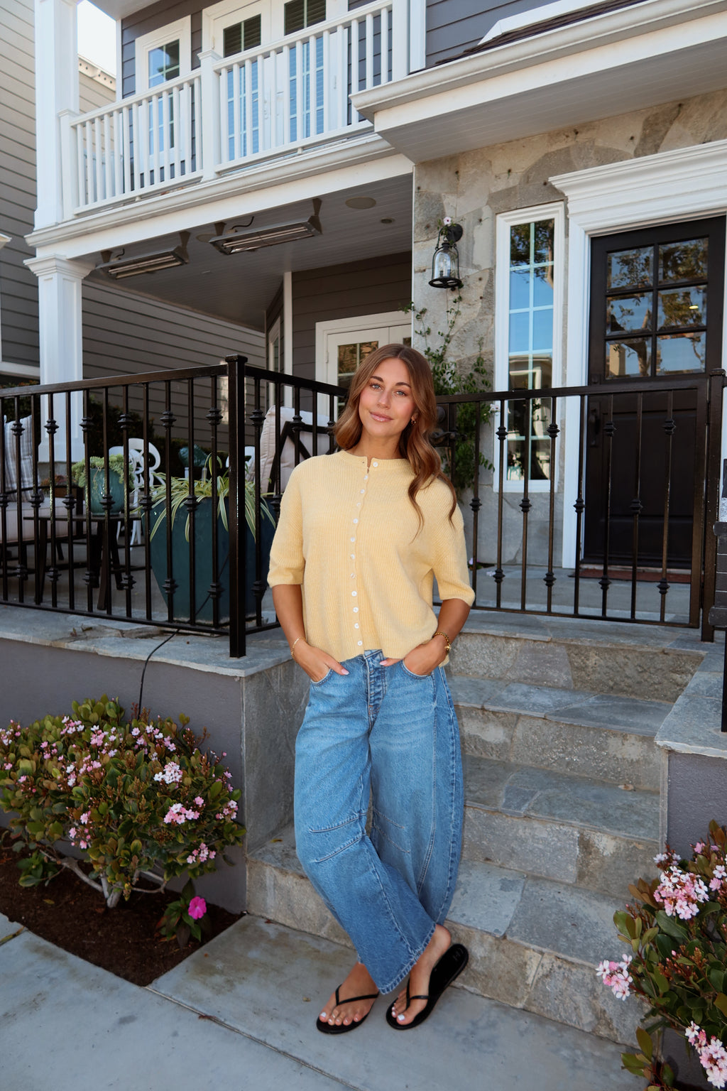 Elise Short Sleeve Cardigan