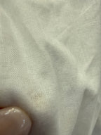 FINAL SALE - FLAWED Daphne Cotton Blouse in White - Small