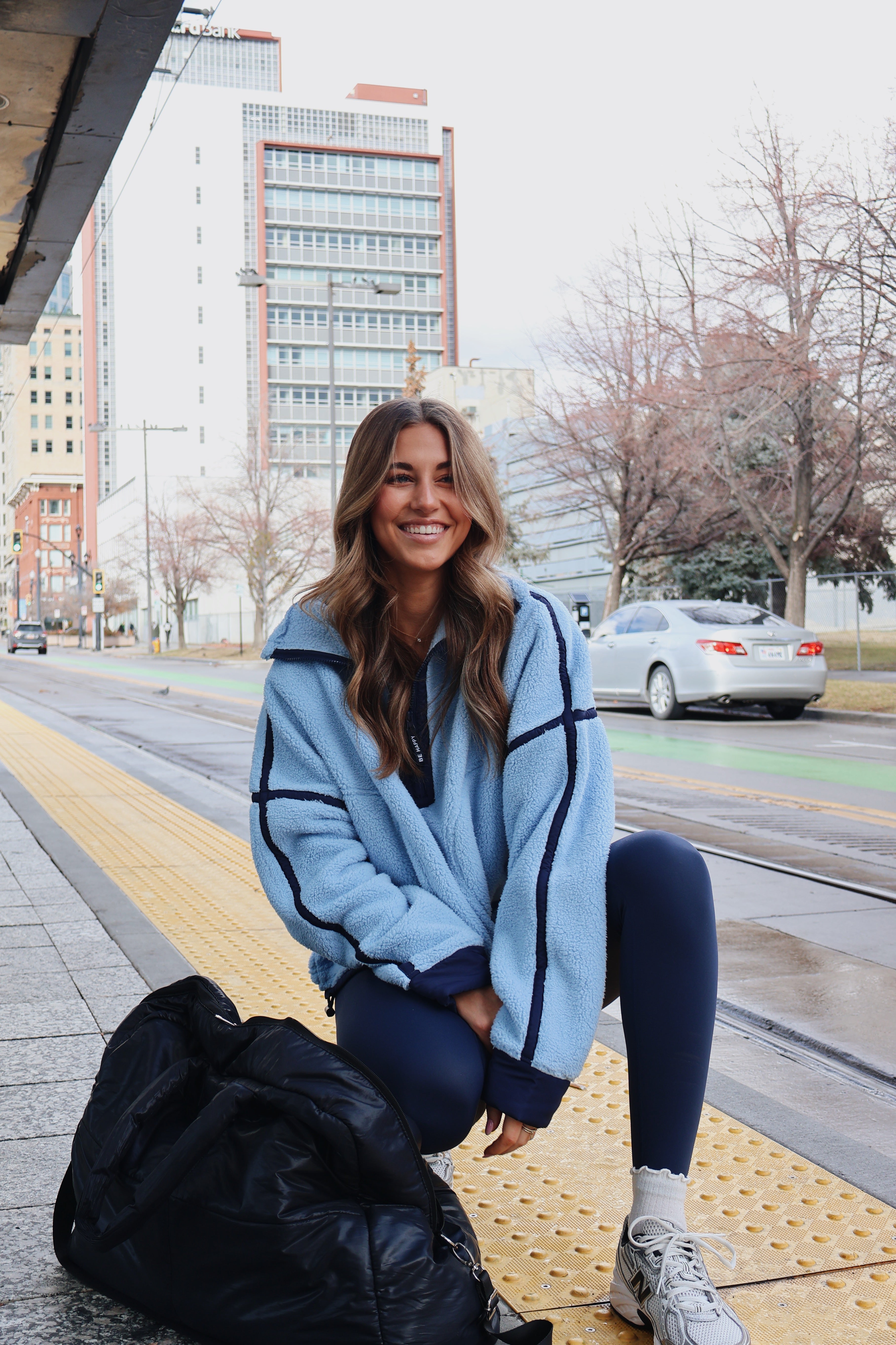 Going Places Half-Zip Fleece Pullover Main image