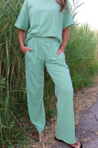 Porter Fleece Stripe Pants