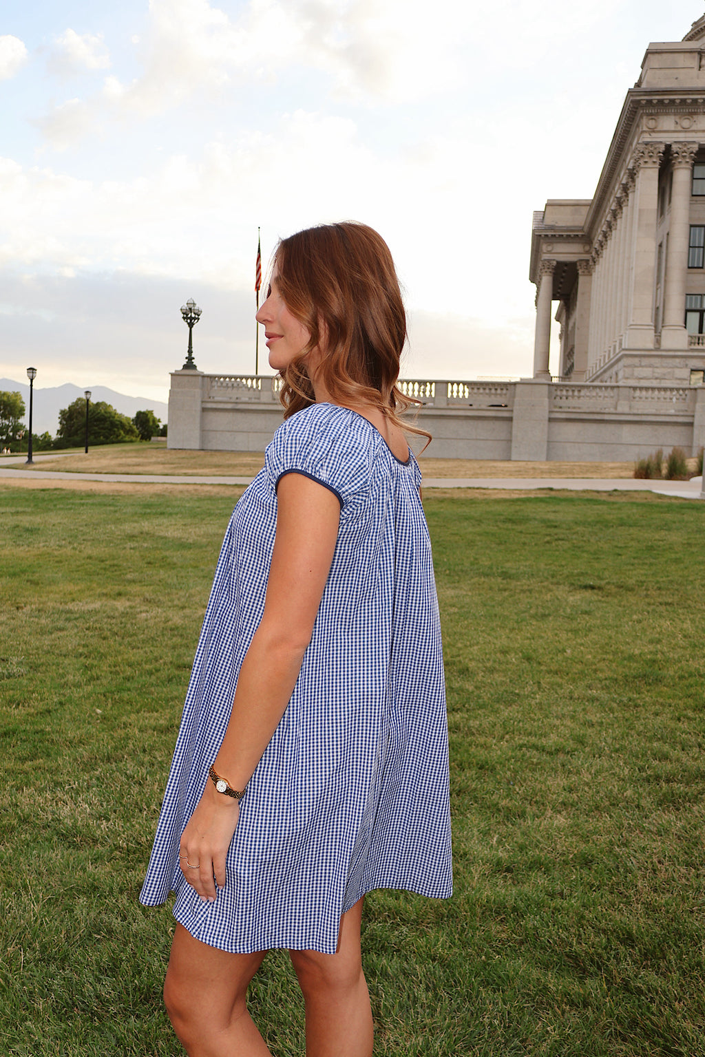 Mckinley Gingham Dress