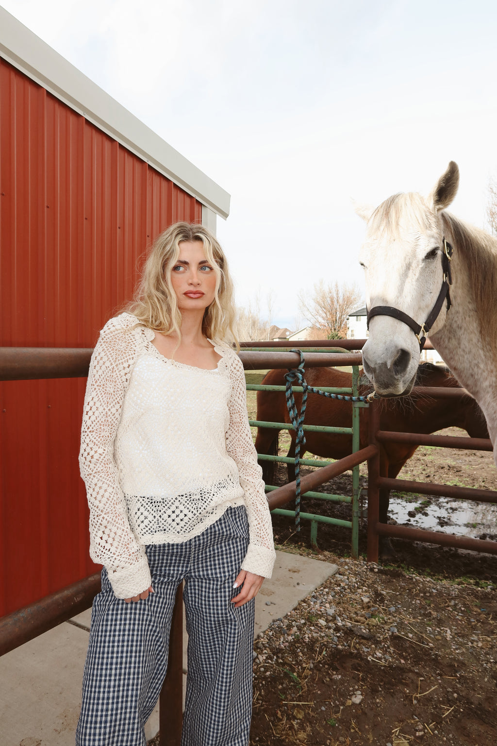 High Noon Crochet Top