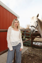 High Noon Crochet Top