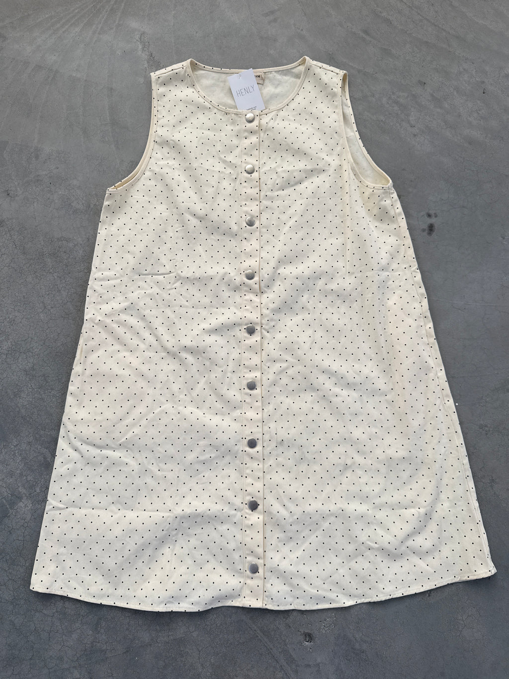FINAL SALE - FLAWED Birdie Polkadot Shift Dress - XLarge