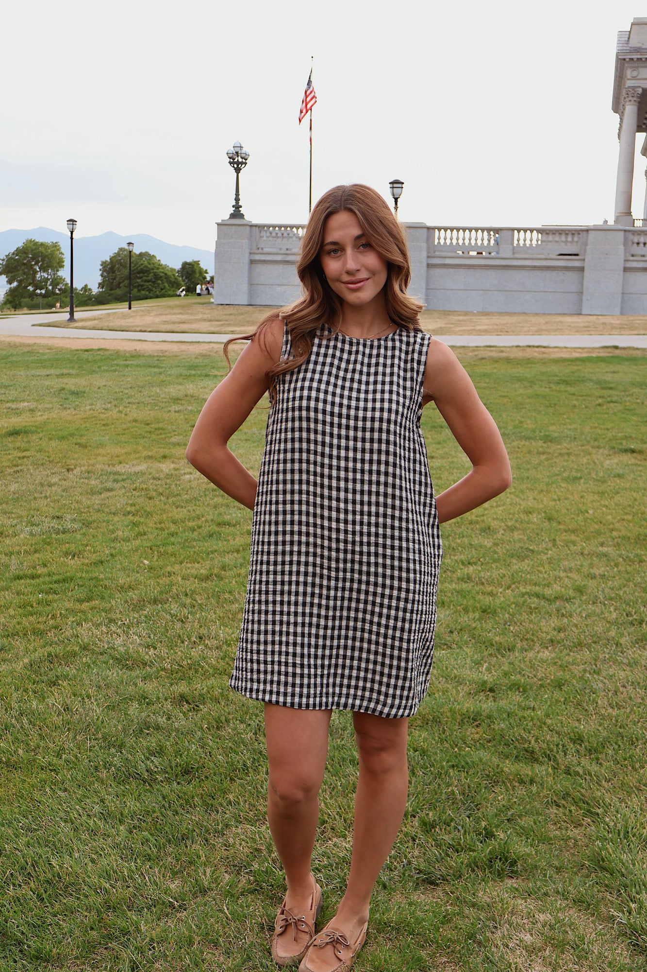 Sweet Annie Gingham Dress Main image