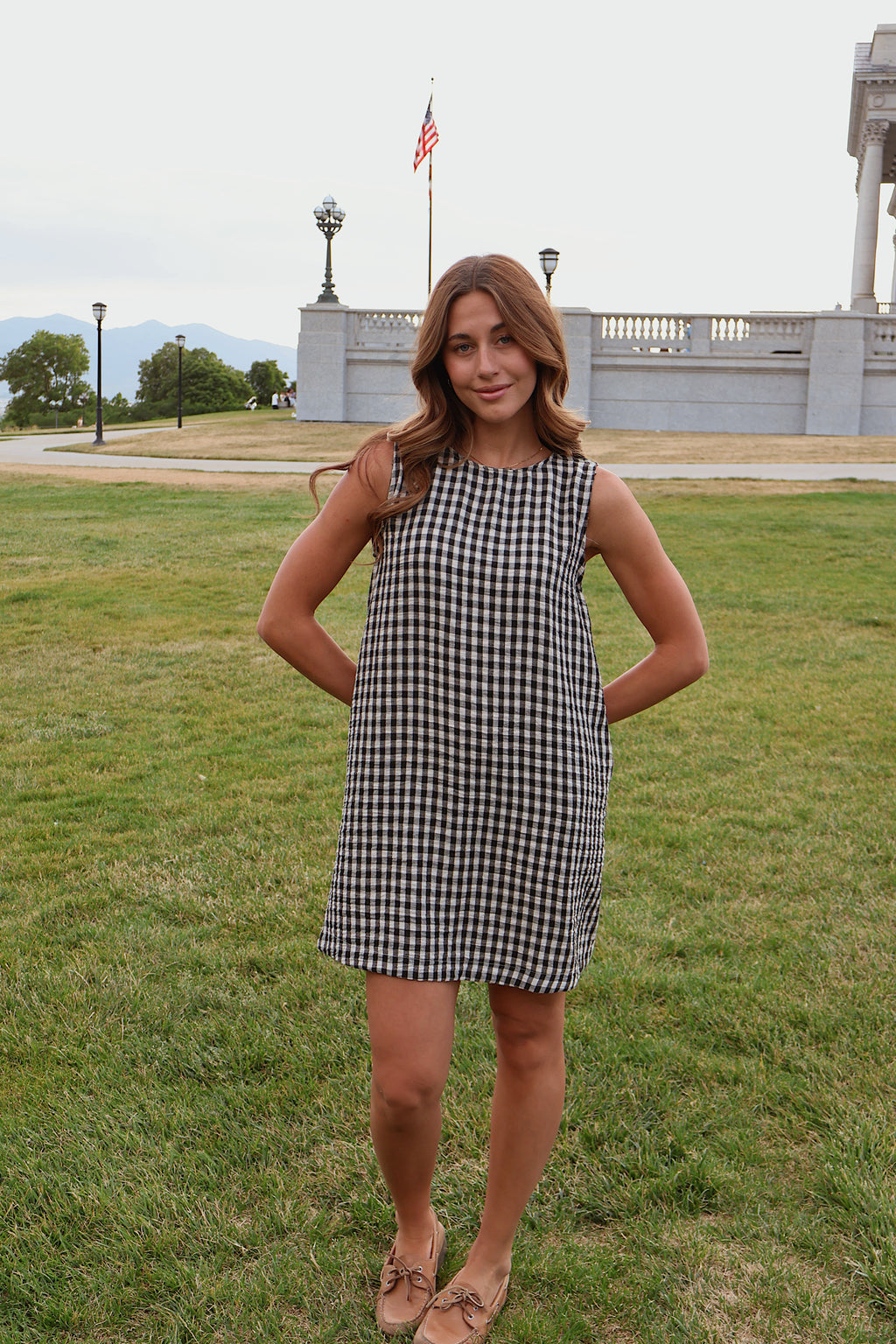 Sweet Annie Gingham Dress