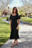 Moon Flower Floral Midi