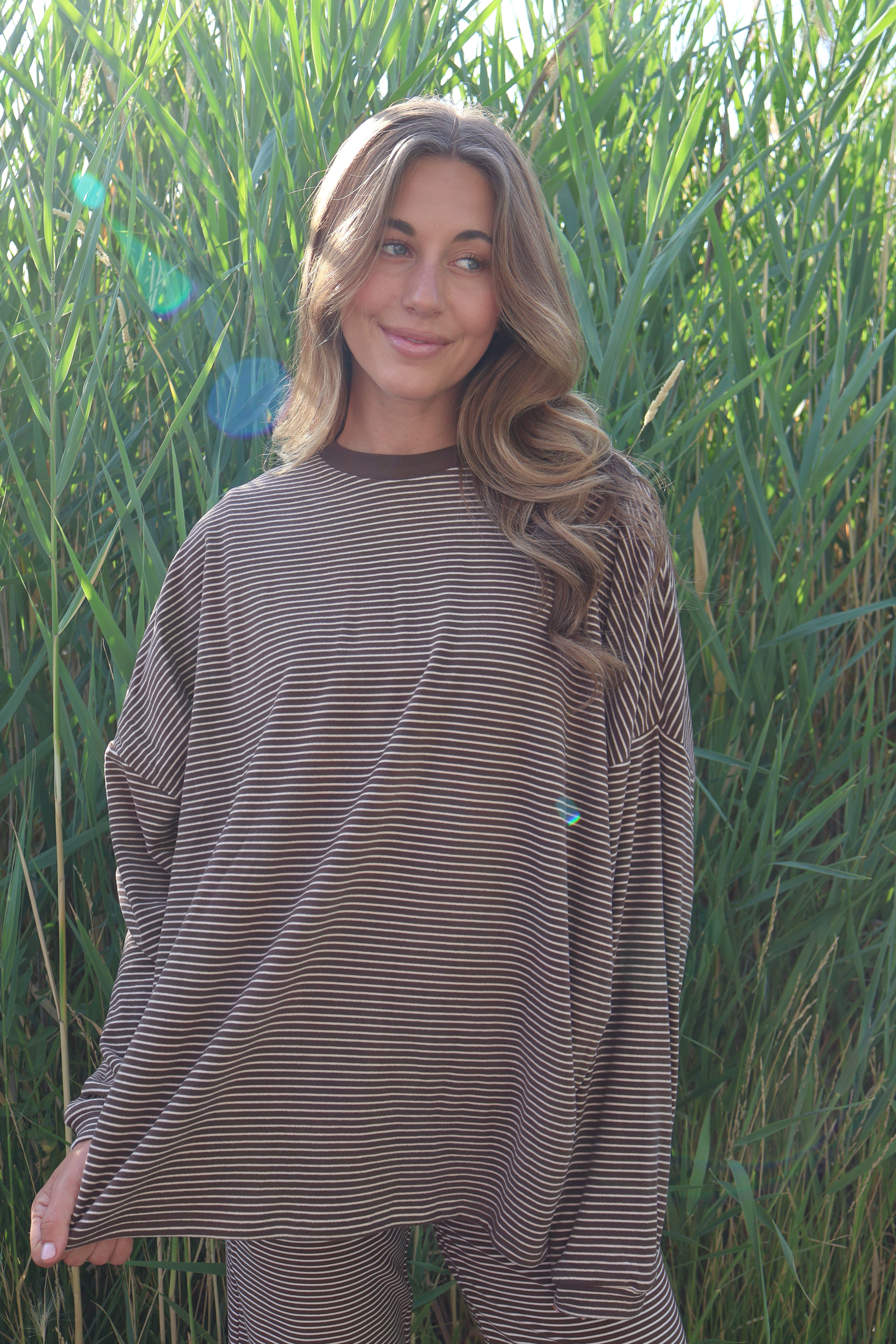 Porter Fleece Stripe Long Sleeve